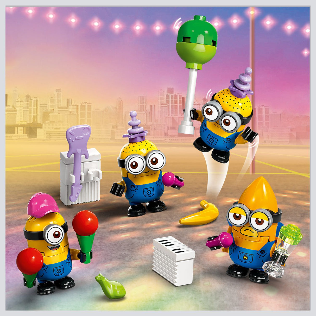 Lego Despicable Me 4 Minions Music Party Bus