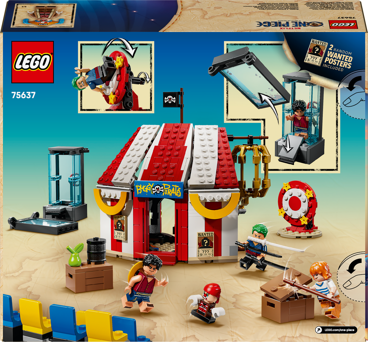 Lego One Piece - Buggy the Clown's Circus Tent