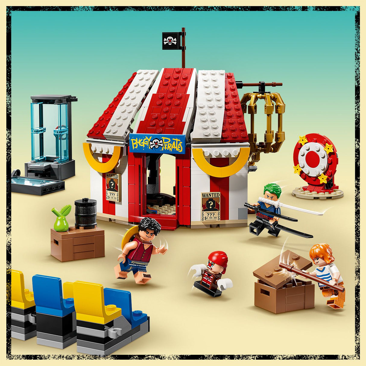 Lego One Piece - Buggy the Clown's Circus Tent