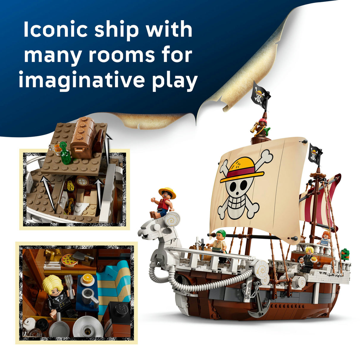 Lego One Piece - The Going Merry Pirate Ship