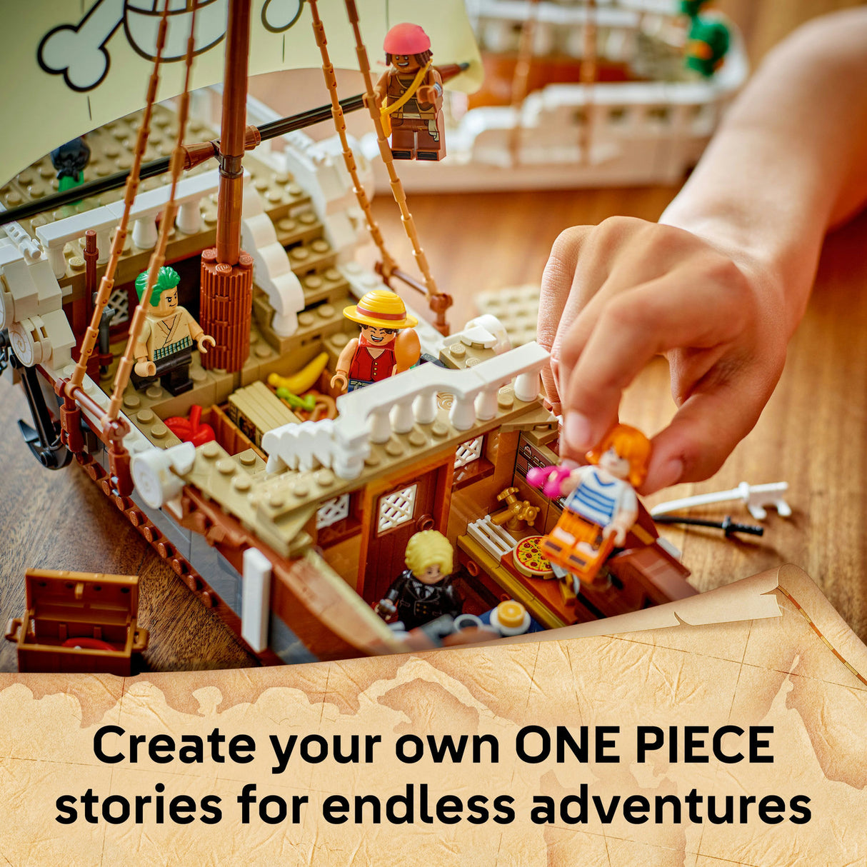 Lego One Piece - The Going Merry Pirate Ship