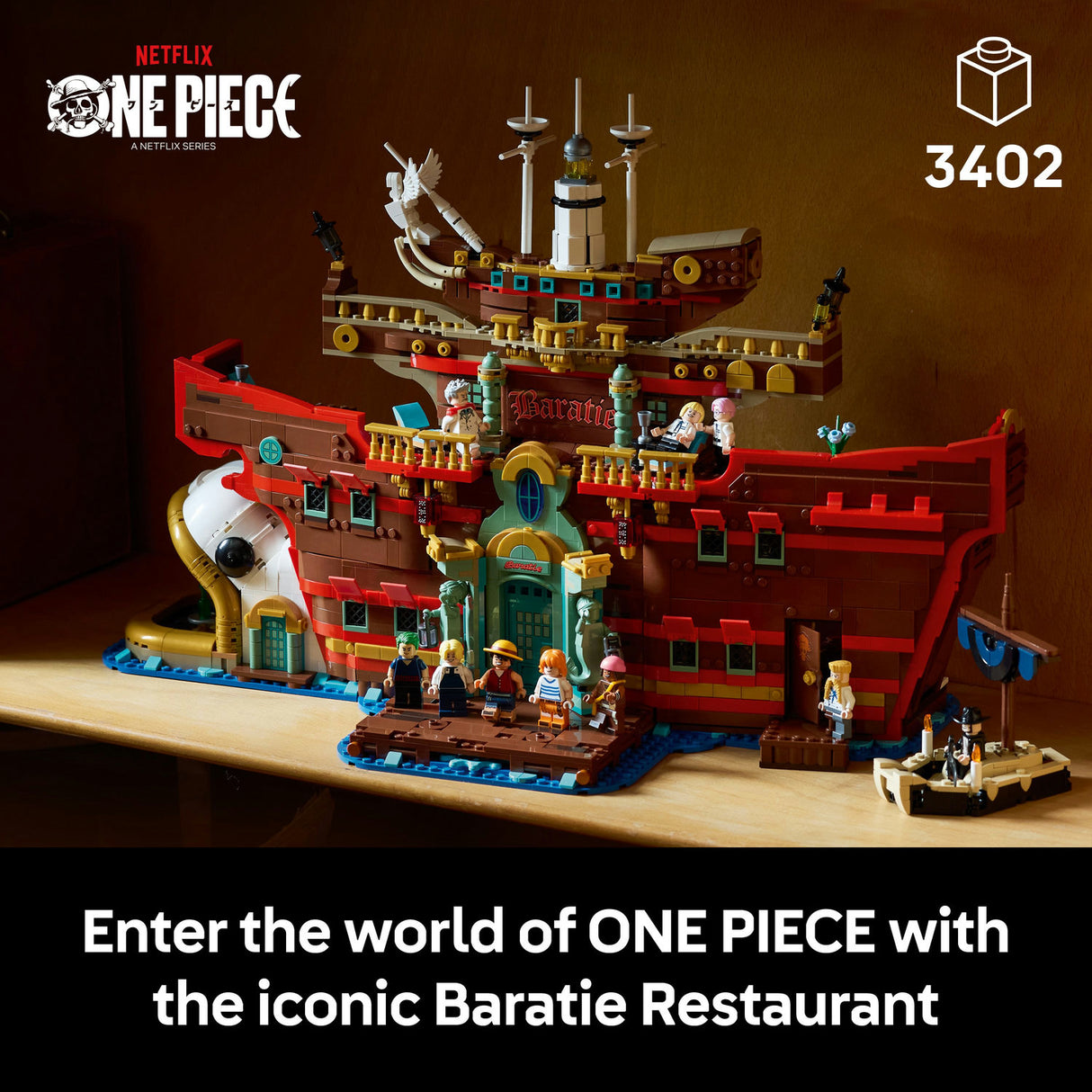 Lego One Piece - The Baratie Floating Restaurant