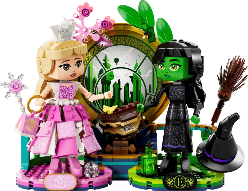 Lego Wicked - Elphaba & Glinda Figures