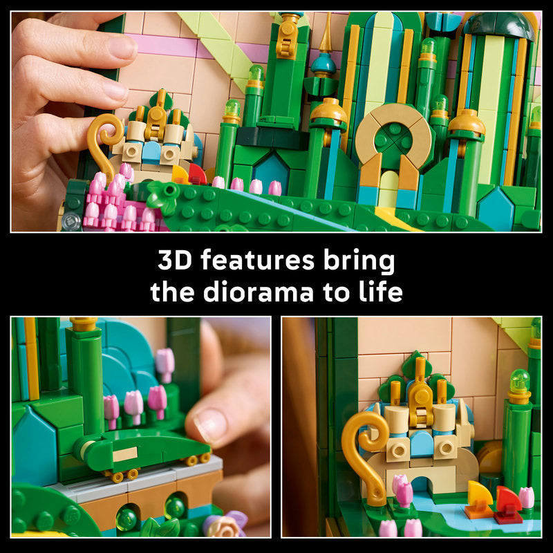 Lego Wicked - Emerald City Wall Art