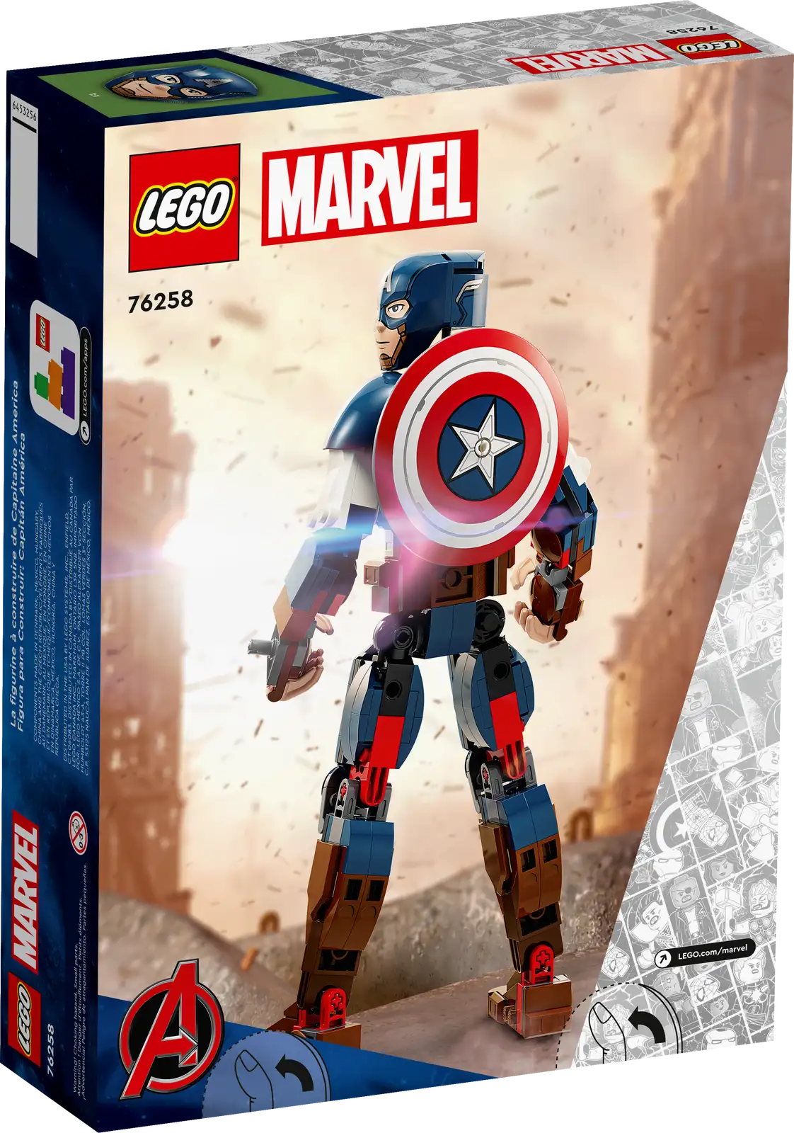 Lego Captain America Construction Figure