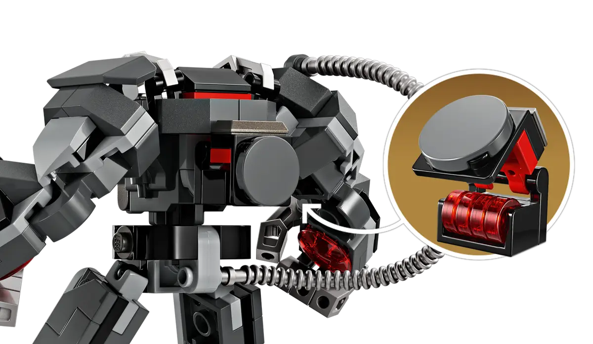 Lego Marvel War Machine Mech Armor Set