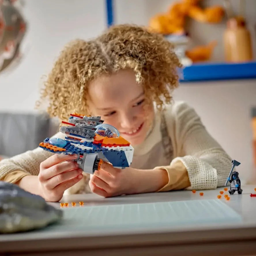 Lego Marvel Guardians of the Galaxy Rockets Warbird vs. Ronan