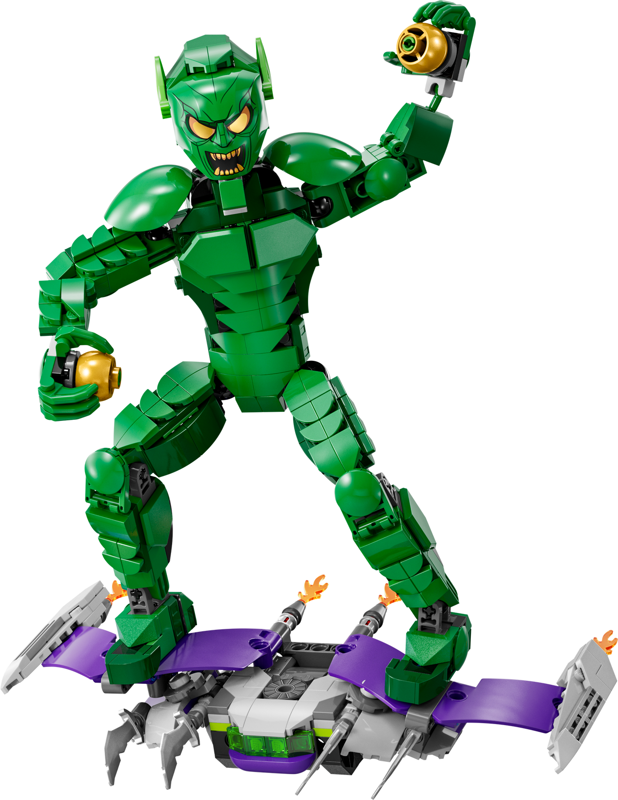 Lego Spiderman Green Goblin Construction Figure