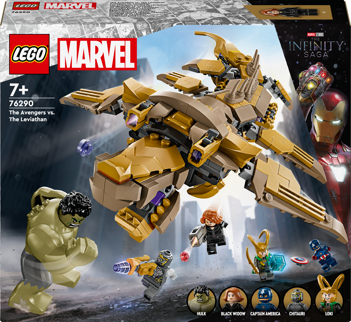 Lego Marvel The Avengers vs. The Leviathan