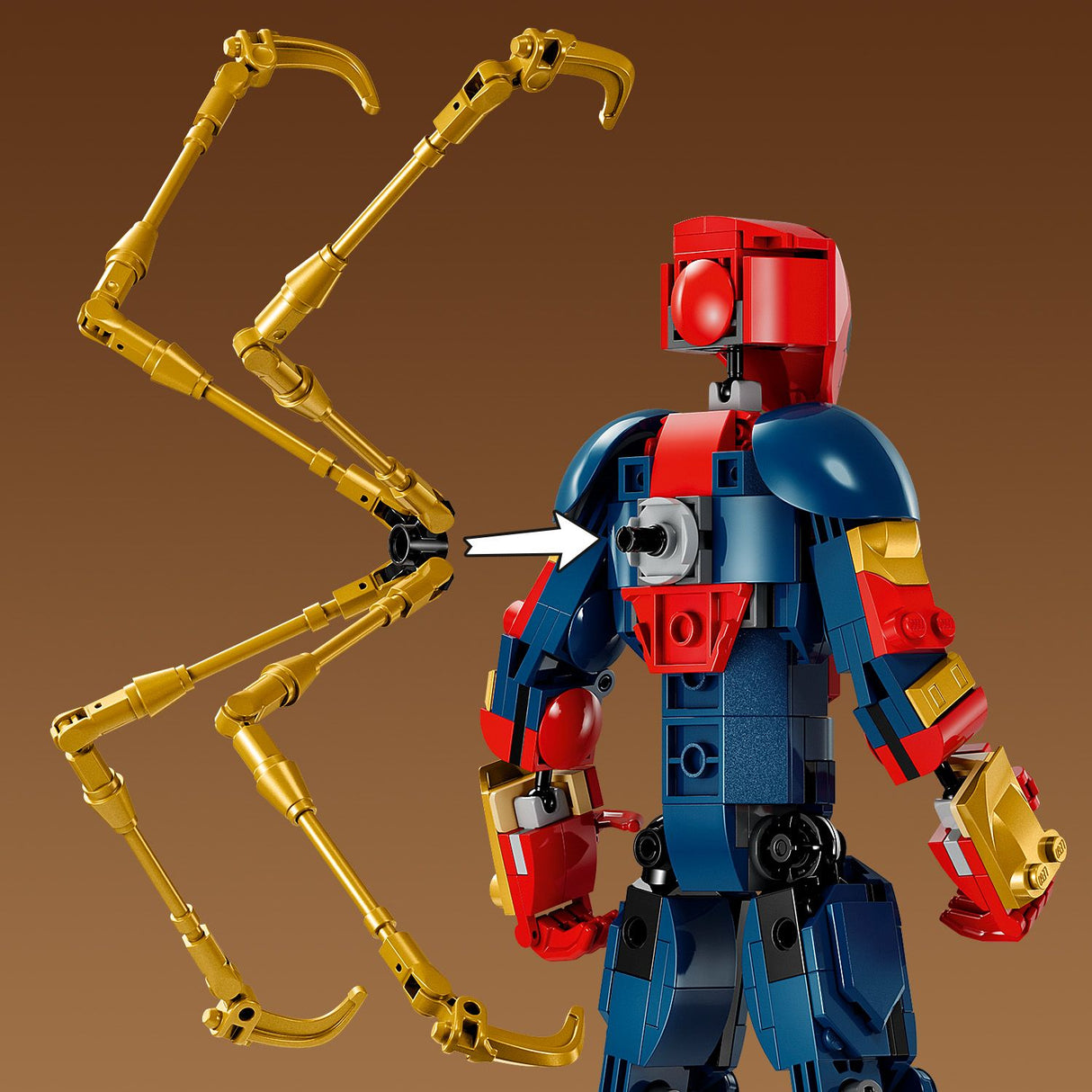 Lego Marvel Iron Spider-Man Construction Figure