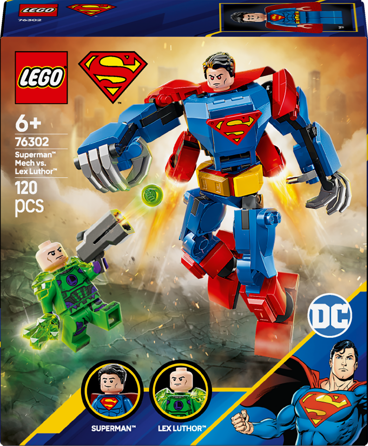 Lego DC - Superman Mech vs. Lex Luthor