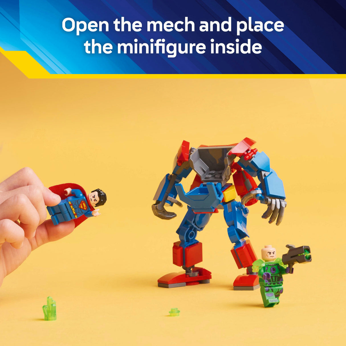 Lego DC - Superman Mech vs. Lex Luthor