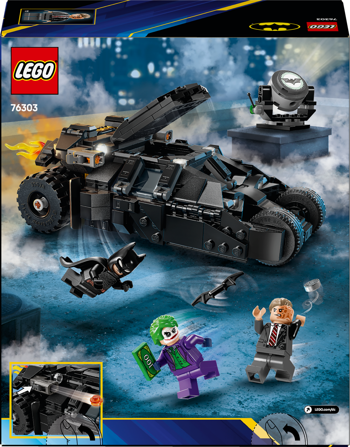 Lego Batman Tumbler vs. Two Face & The Joker