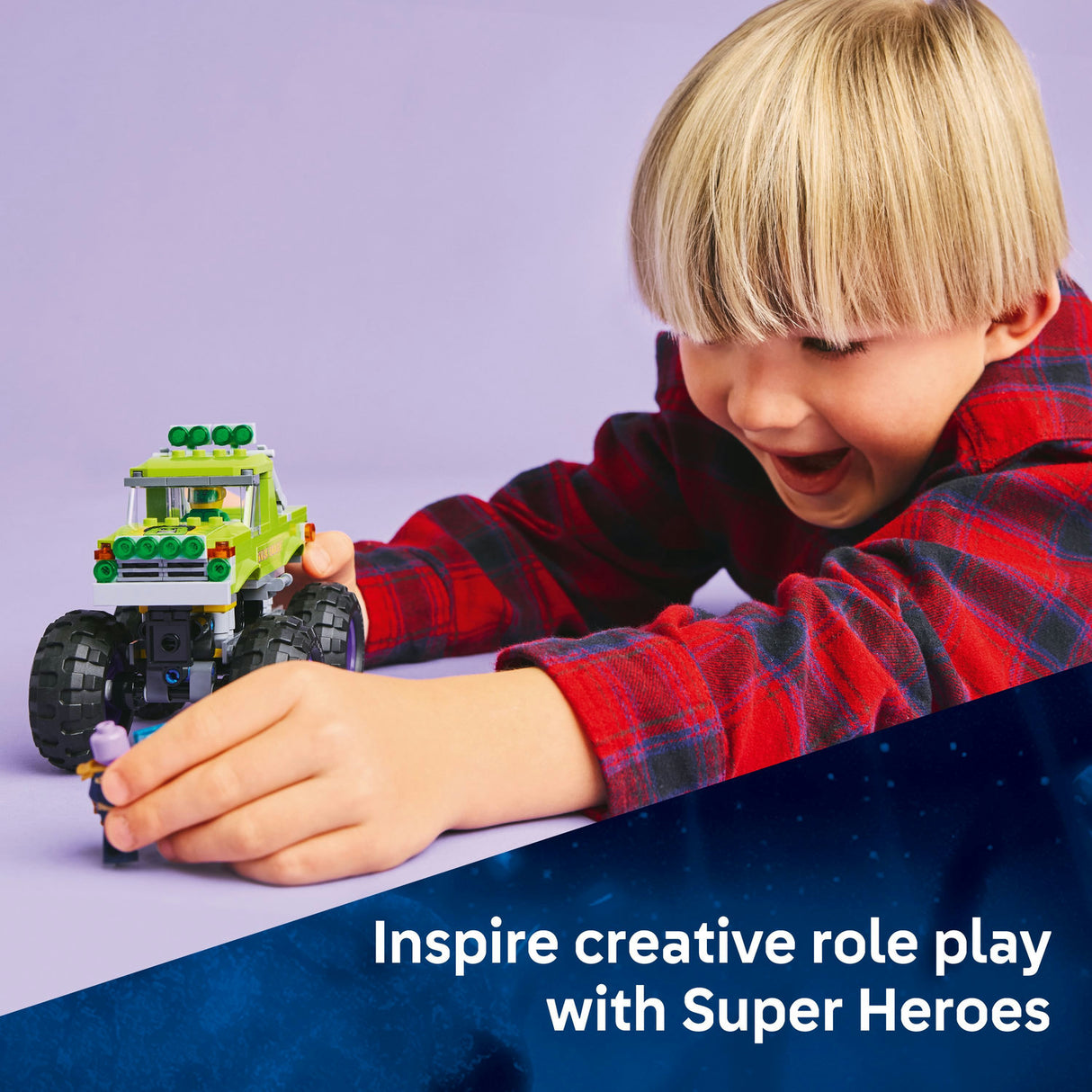 Lego Marvel - The Hulk Truck vs. Thanos