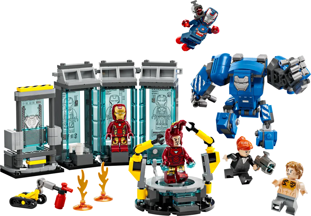 Lego Marvel - Iron Mans Laboratory: Hall of Armor
