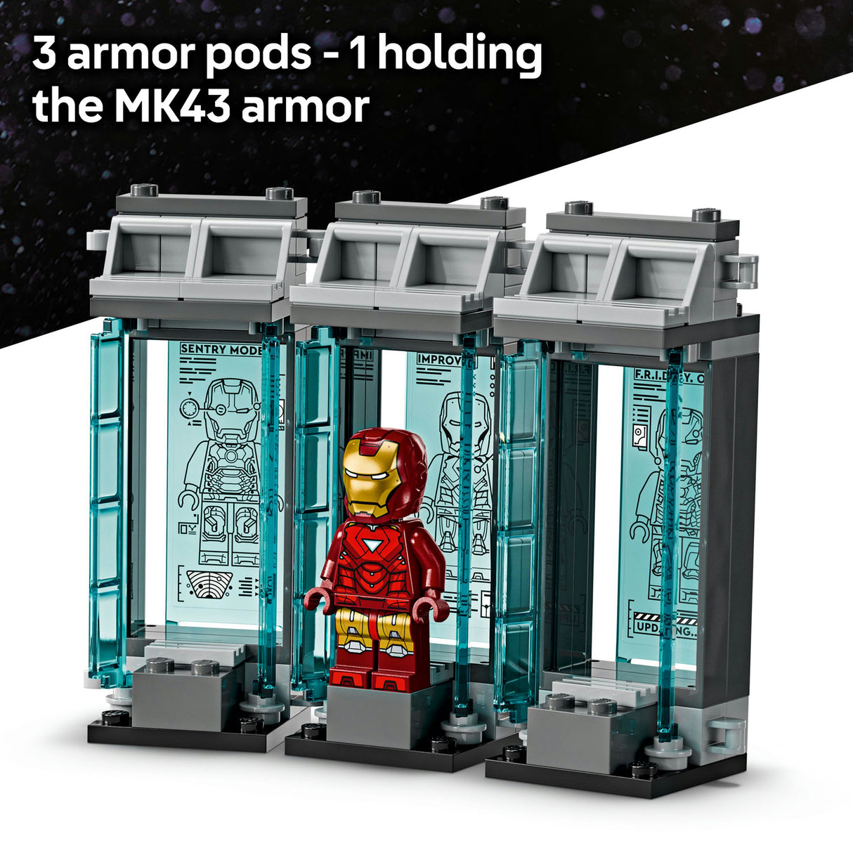Lego Marvel - Iron Mans Laboratory: Hall of Armor