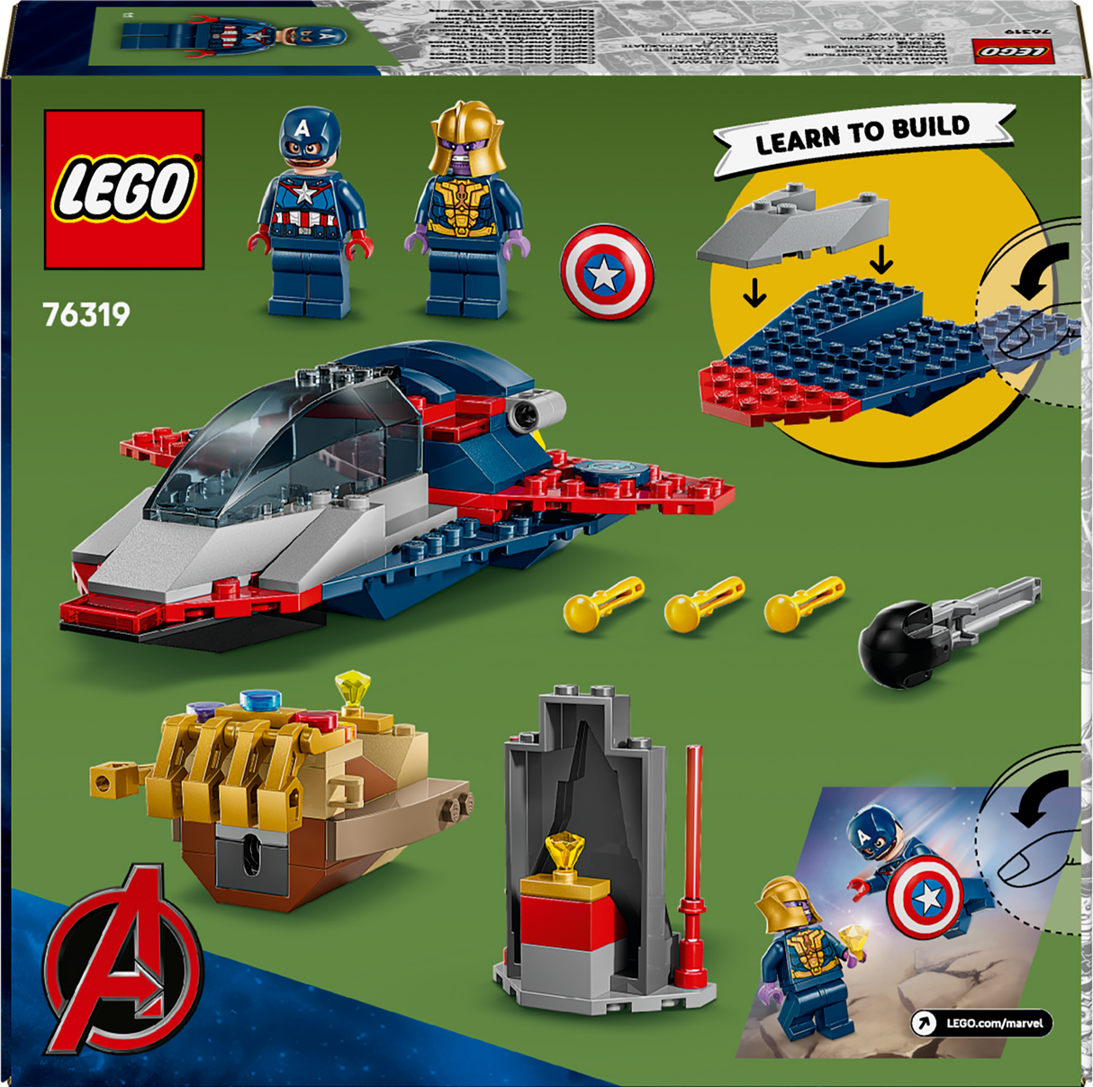 Lego Marvel - Captain America vs. Thanos