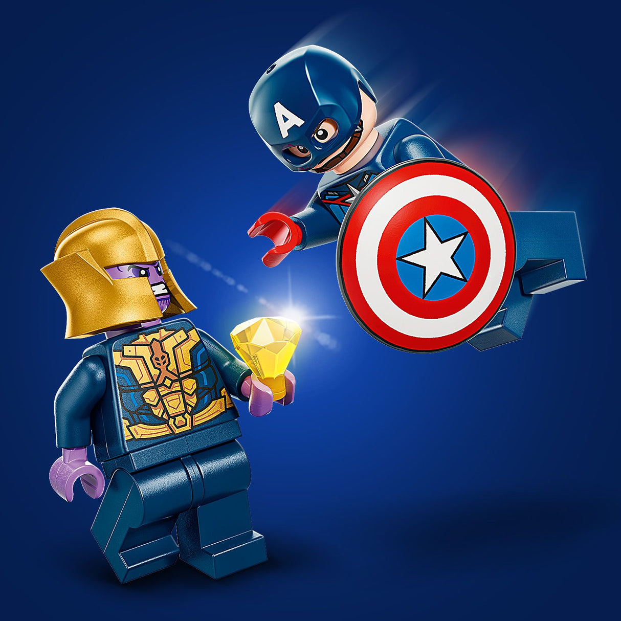 Lego Marvel - Captain America vs. Thanos