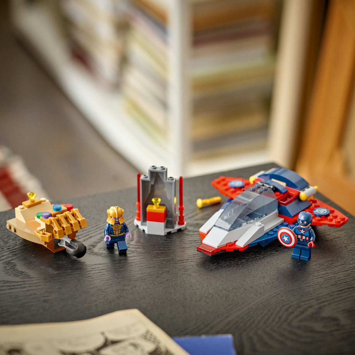 Lego Marvel - Captain America vs. Thanos