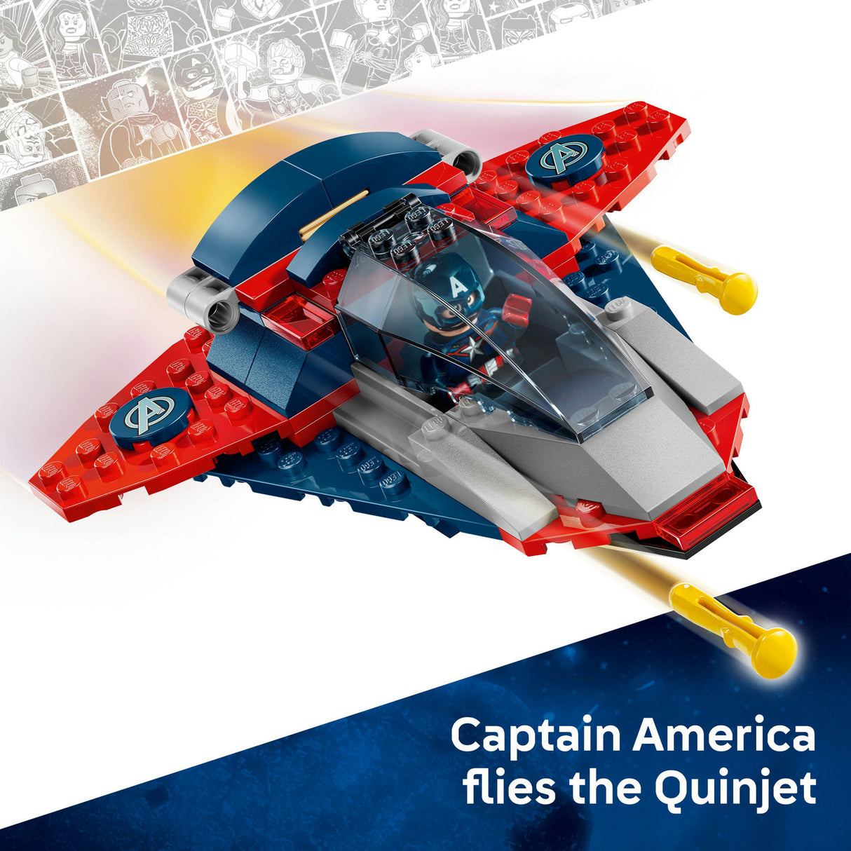 Lego Marvel - Captain America vs. Thanos