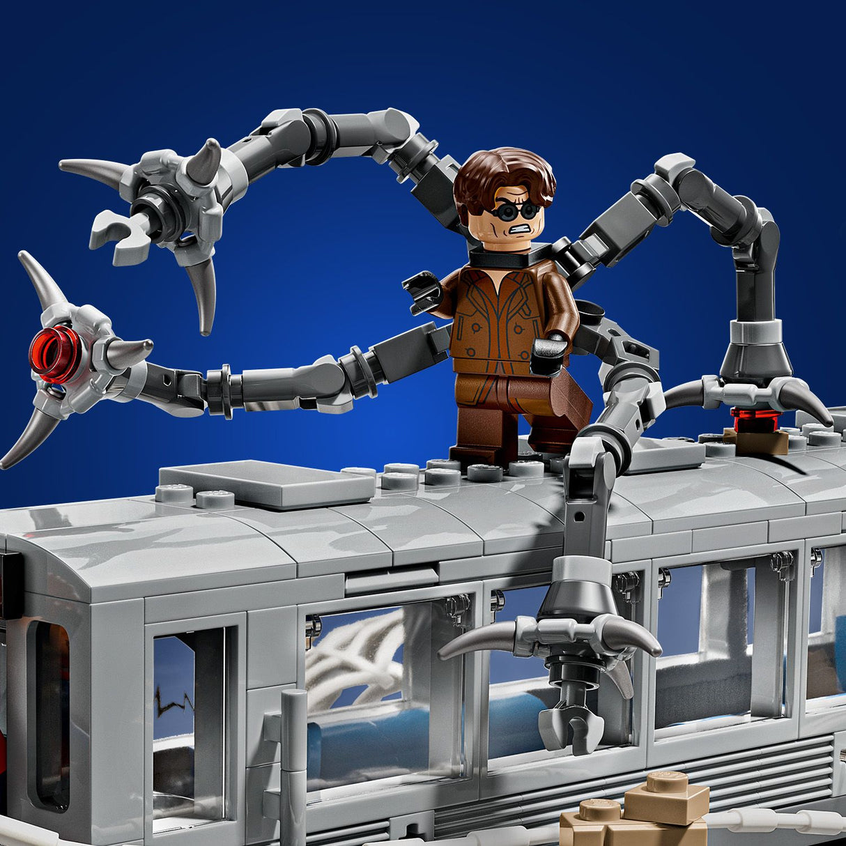 Lego Marvel - Spider-Man vs. Doc Ock Subway Train Scene