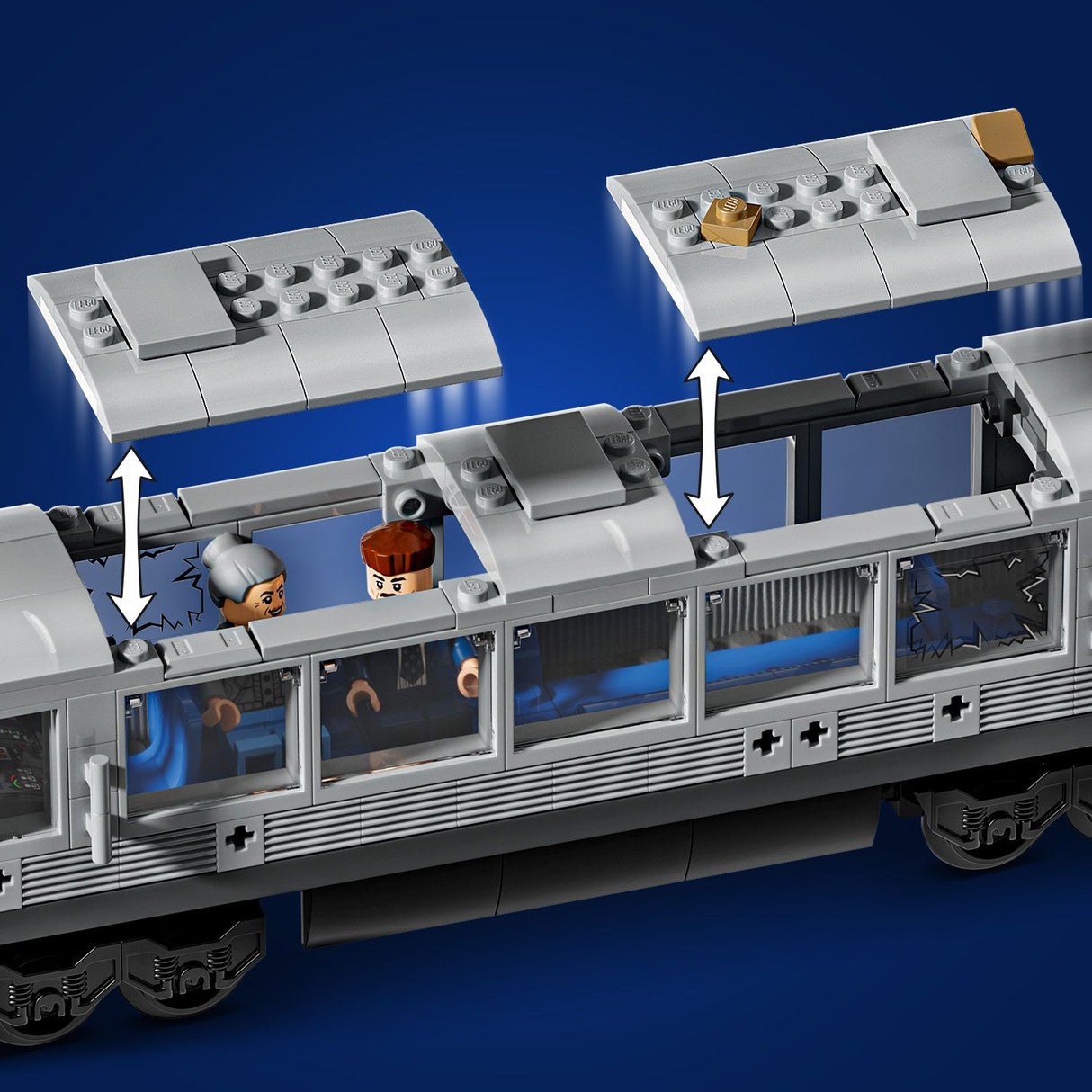 Lego Marvel - Spider-Man vs. Doc Ock Subway Train Scene