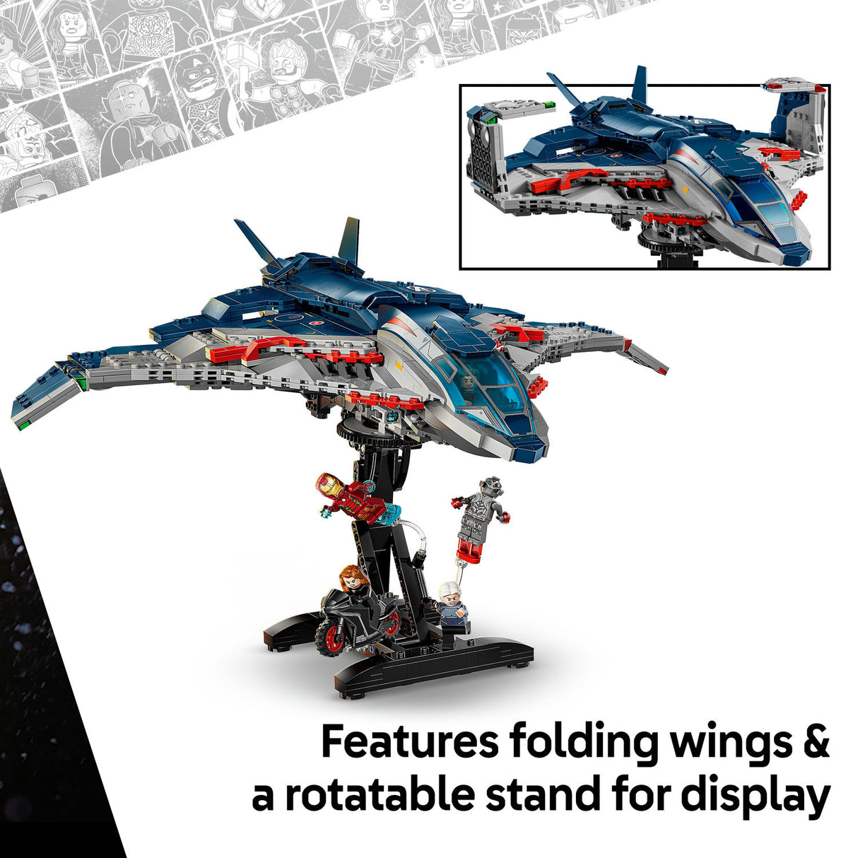 Lego Marvel - Avengers: Age of Ultron Quinjet