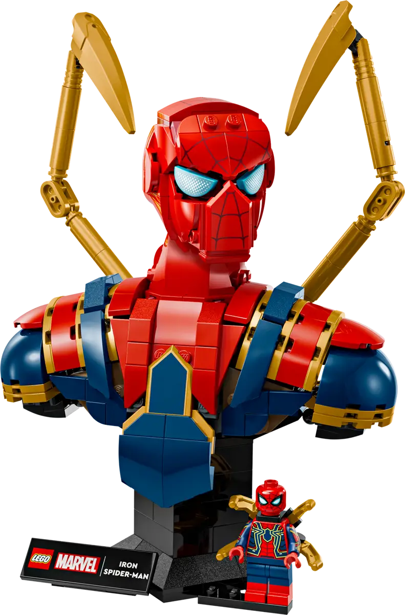 Lego Marvel - Iron Spider-Man Bust