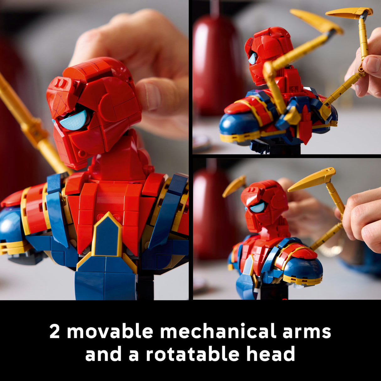 Lego Marvel - Iron Spider-Man Bust