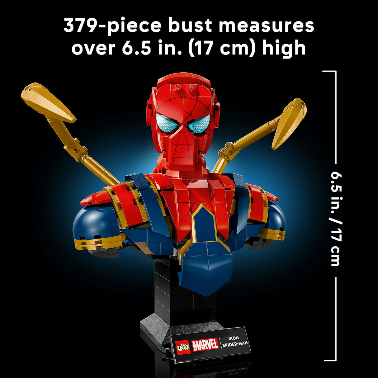 Lego Marvel - Iron Spider-Man Bust