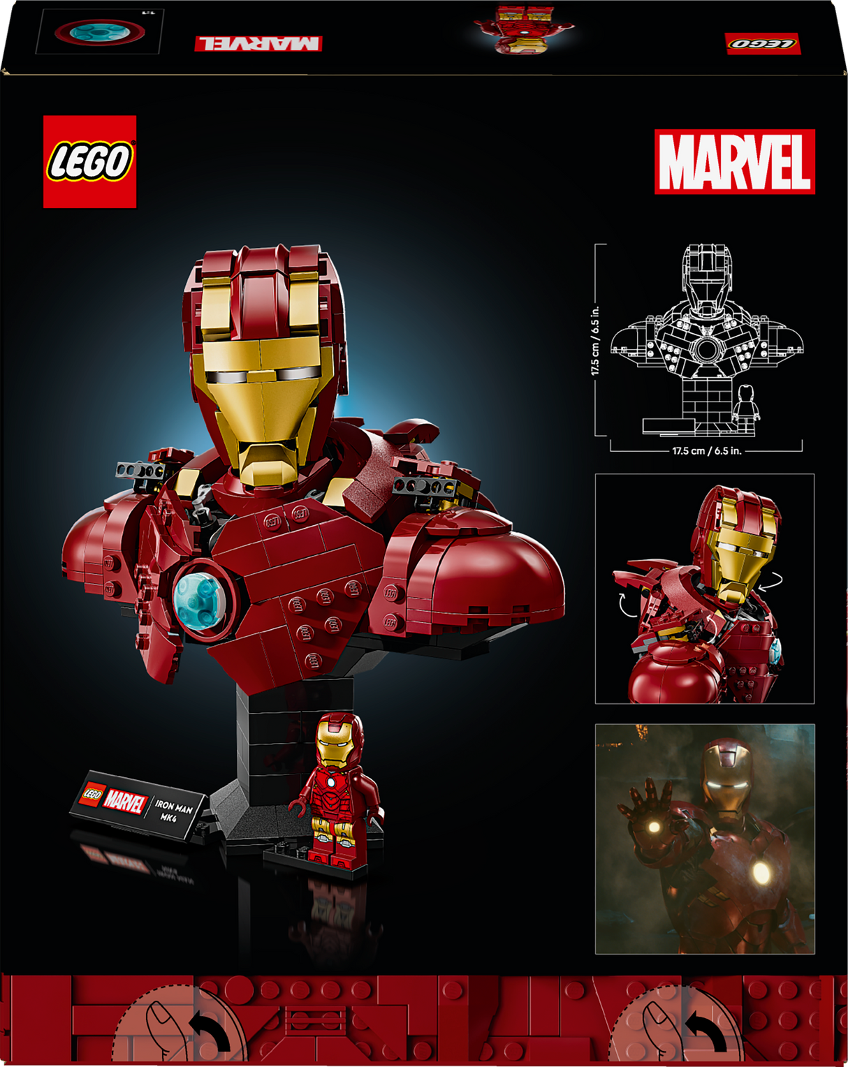 Lego Marvel - Iron Man MK4 Bust