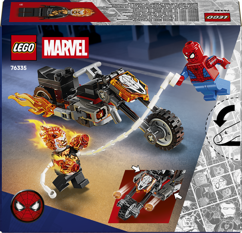 LEGO Marvel - Spider-Man vs. Ghost Rider Motorcycle