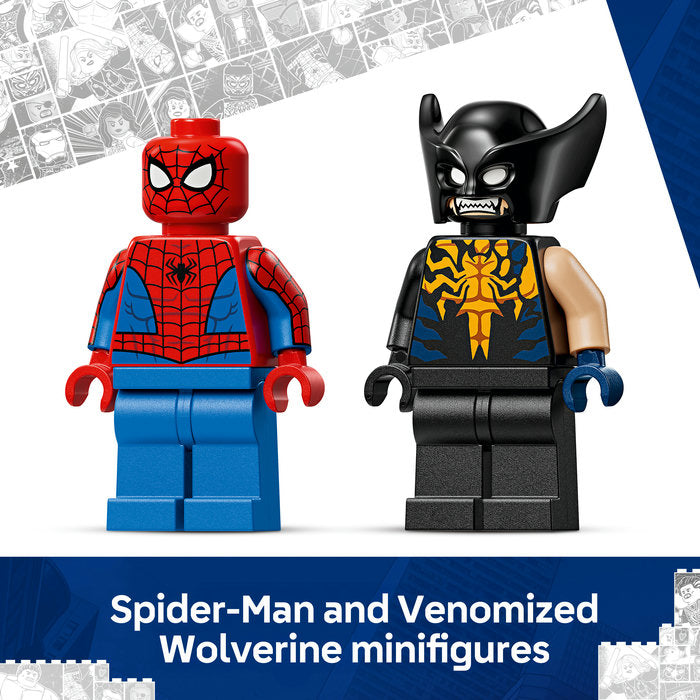 LEGO Marvel - Spider-Man Car vs. Venomized Wolverine