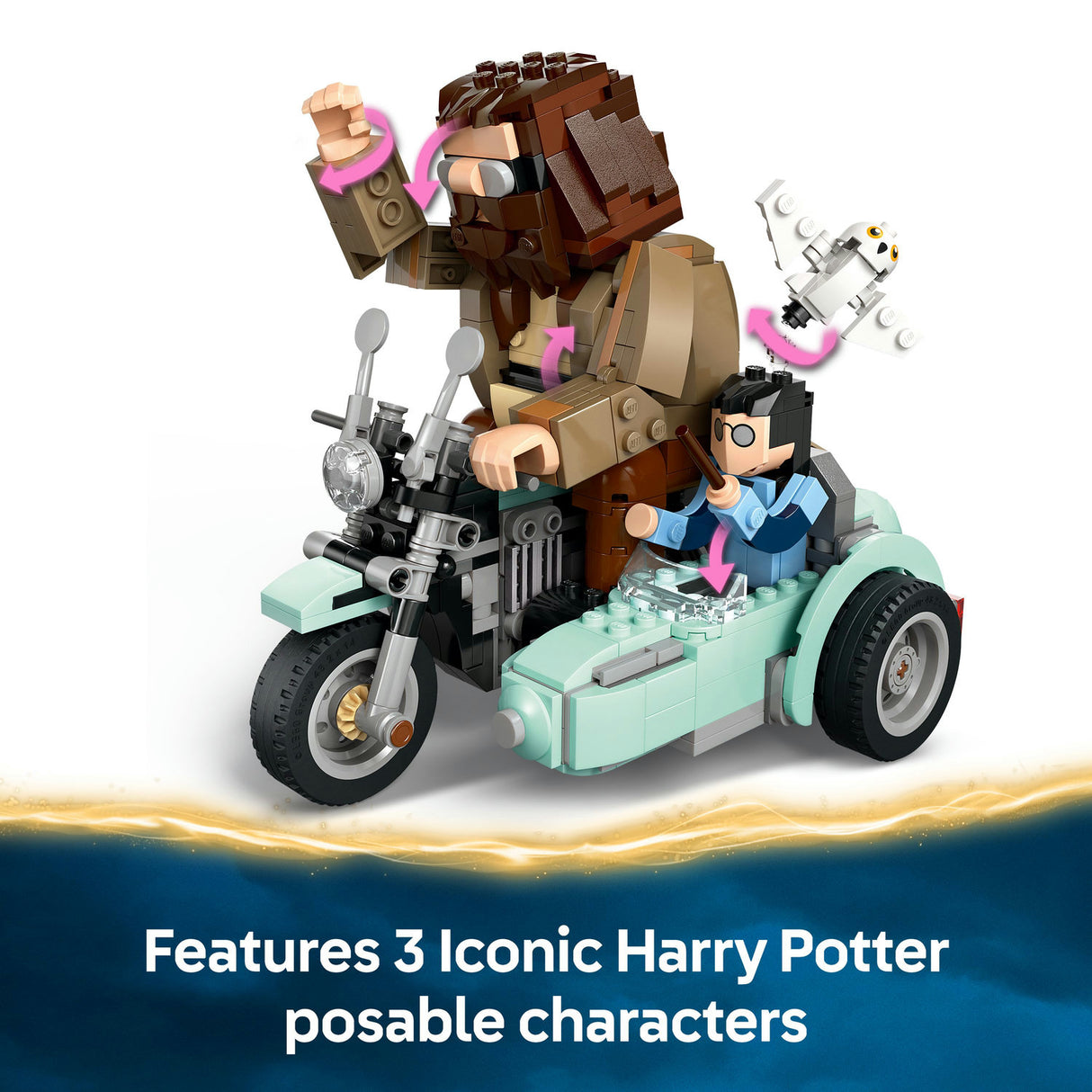Lego Harry Potter - Hagrid & Harrys Motorcycle Ride
