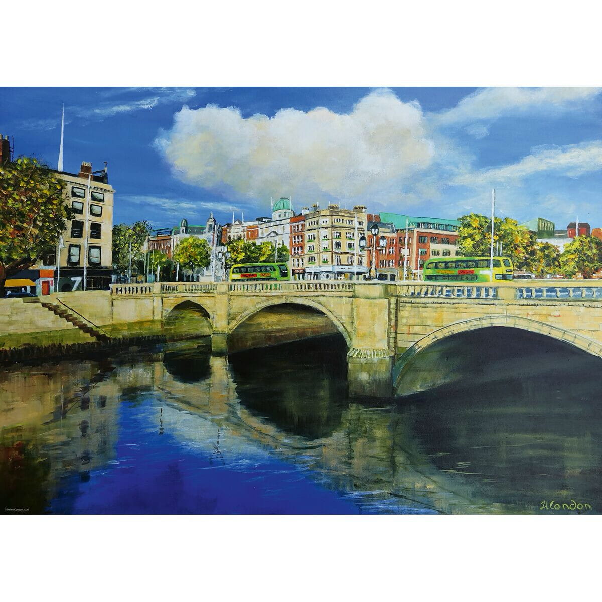 1000 Piece Jigsaw Puzzle - O'Connell Bridge Dublin