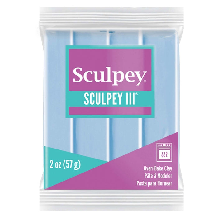Sculpey III 2oz Sky Blue Oven Bake Clay