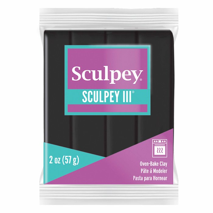 Sculpey III 2oz Clay - Black