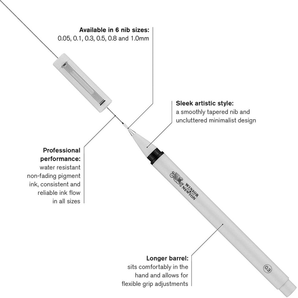 Winsor & Newton Fineliner - Black