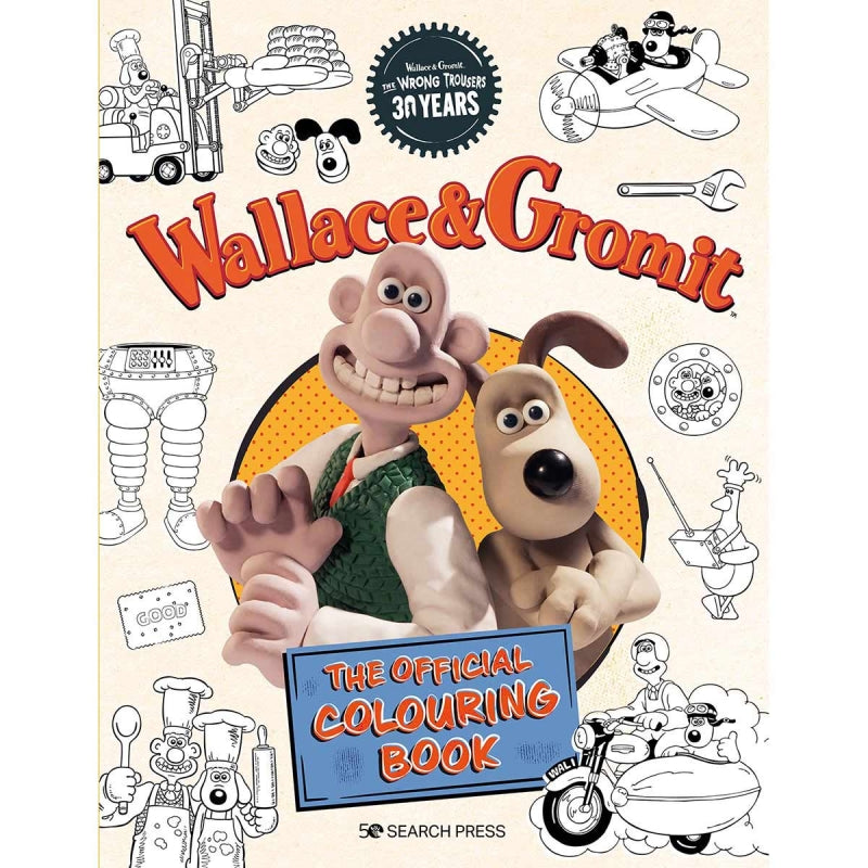 Wallace and Gromit Colouring Book