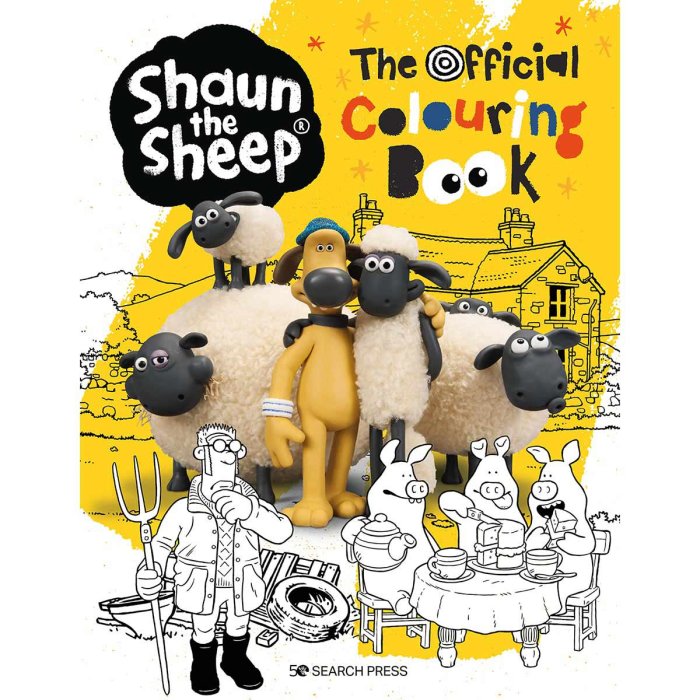 Shaun the Sheep Colouring Book