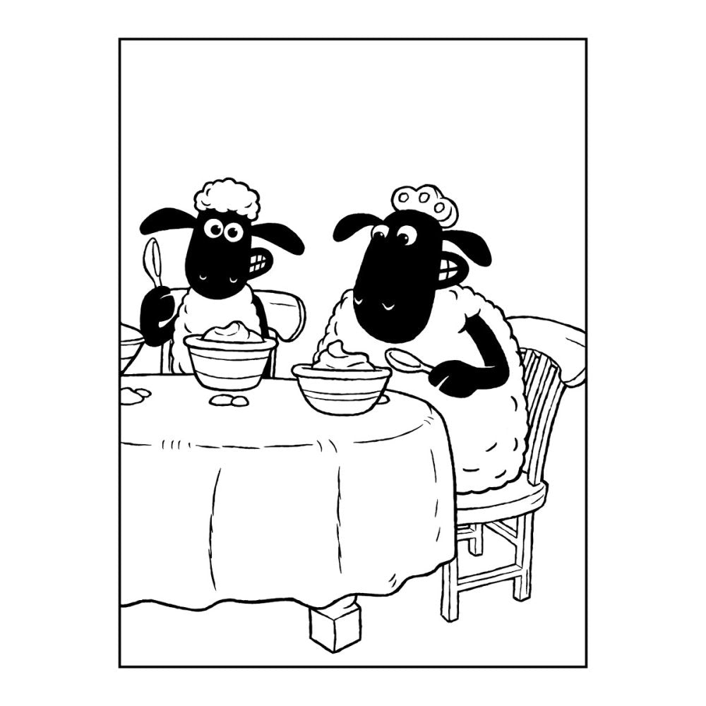Shaun the Sheep Colouring Book
