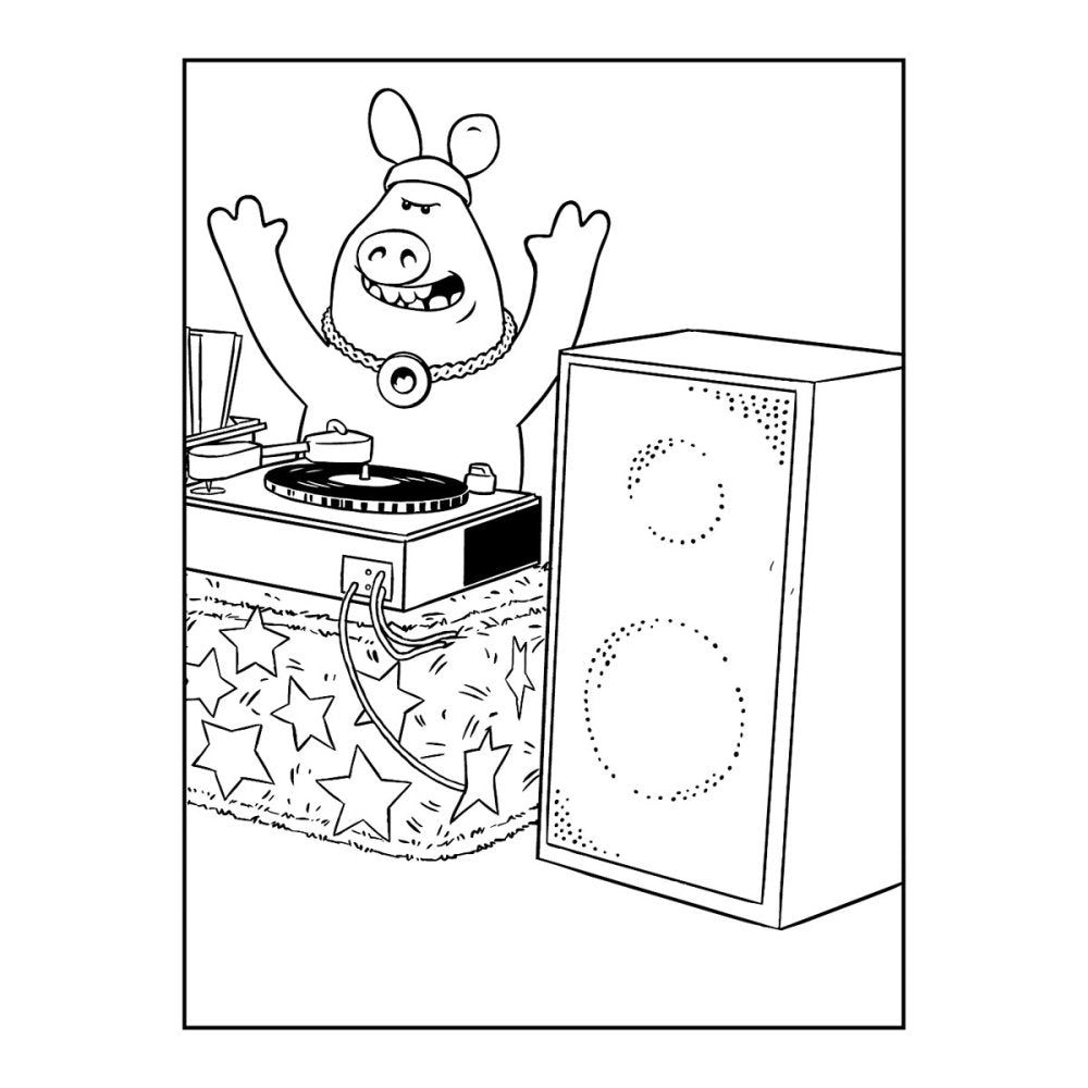 Shaun the Sheep Colouring Book