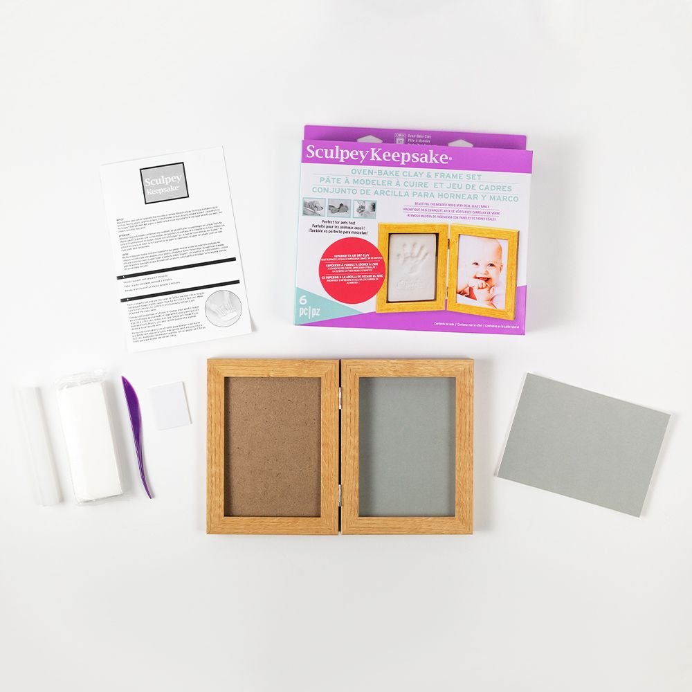 Sculpey Keepsake Clay Memory Frame