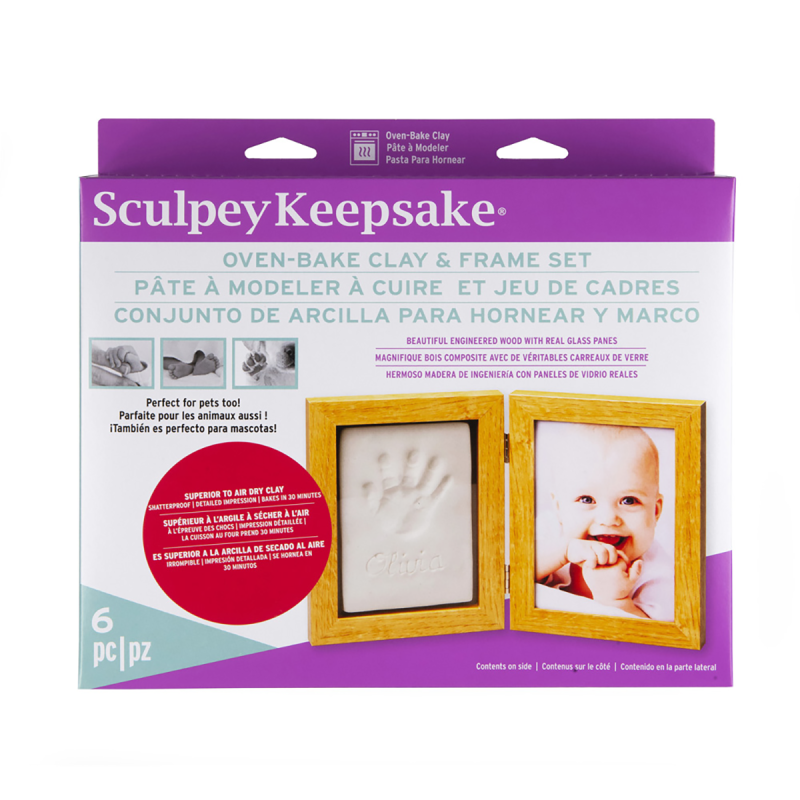 Sculpey Keepsake Clay Memory Frame