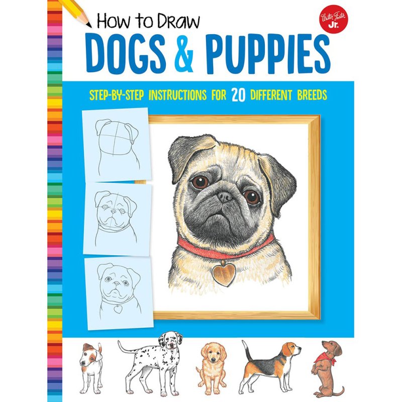 How To Draw Dogs & Puppies Book