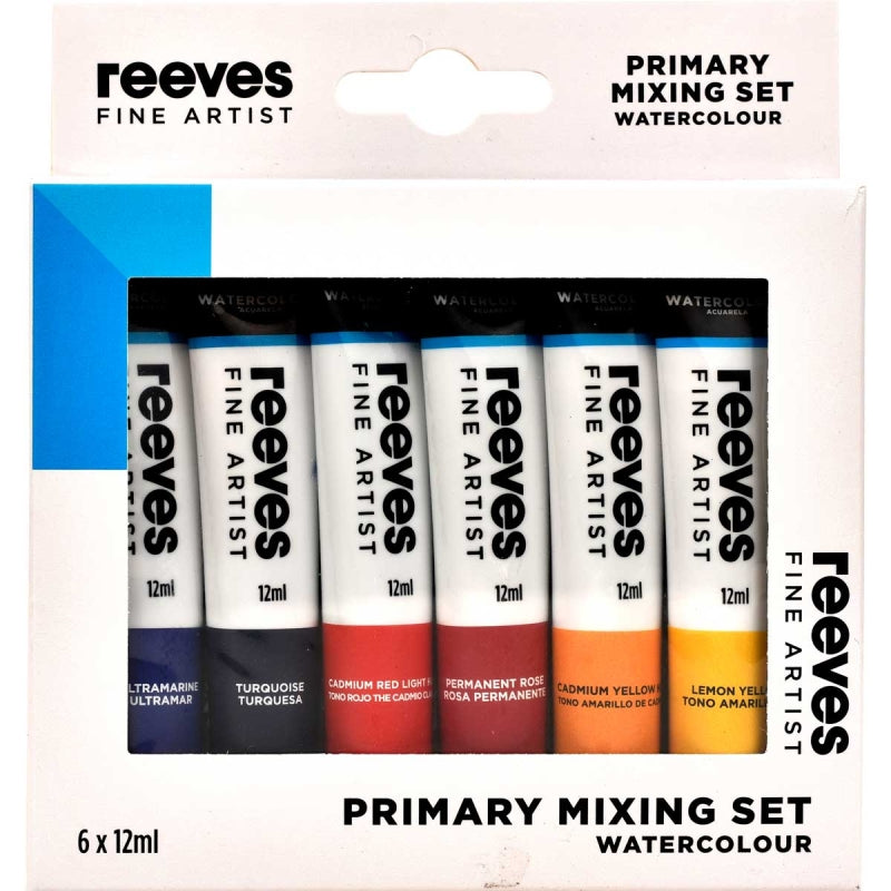 Reeves 5 x 12ml Fine Artist Watercolour Mixing Set