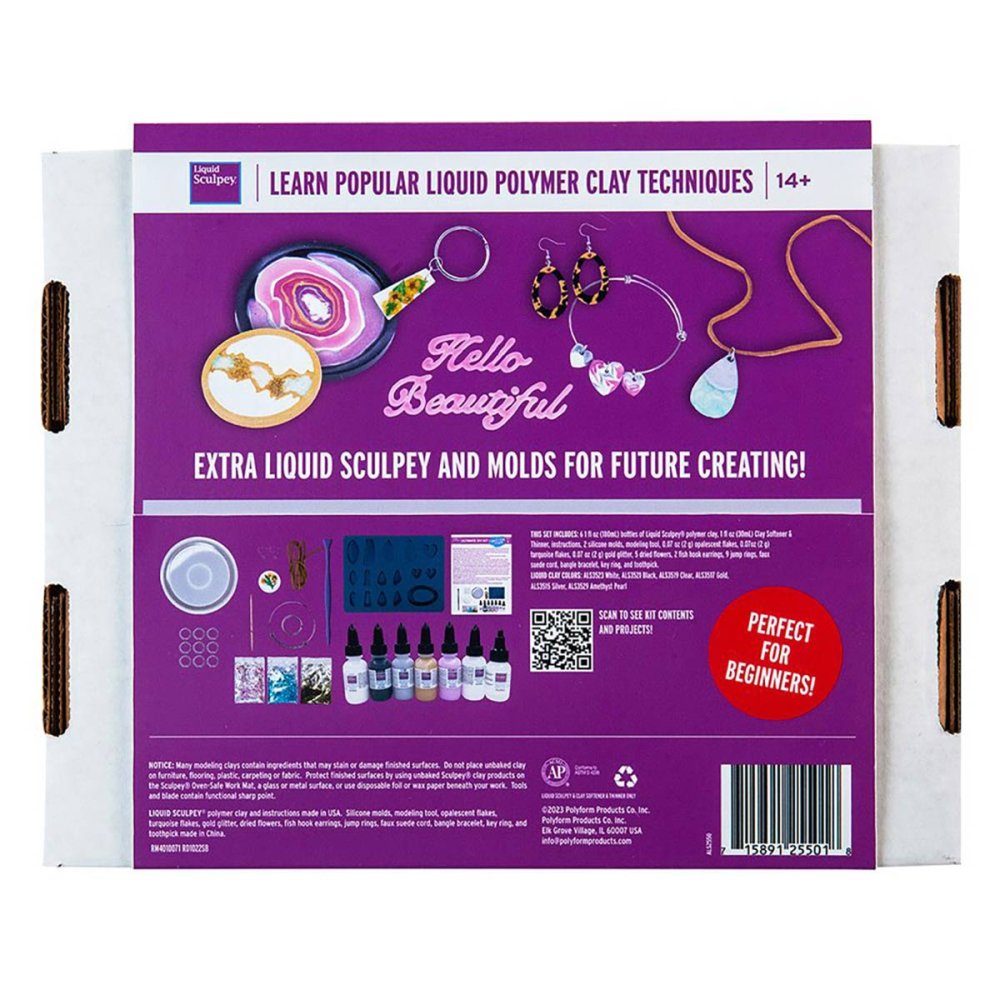 Liquid Sculpey Ultimate DIY Kit - Liquid Clay Crafts