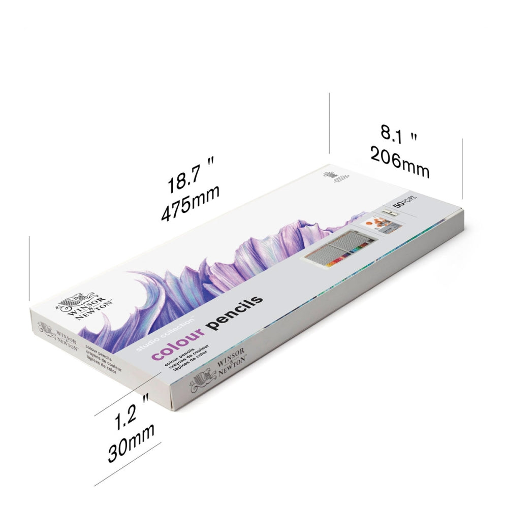 Winsor Newton Studio Collection Colour Pencils Set of 48