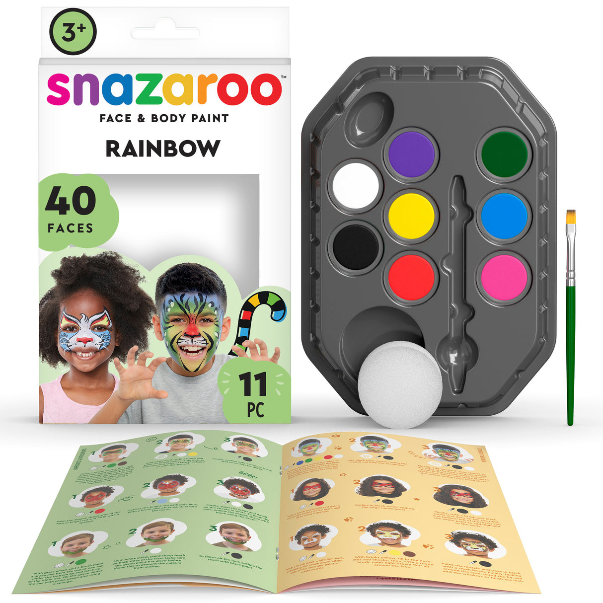 Snazaroo Face Painting Kit - Rainbow