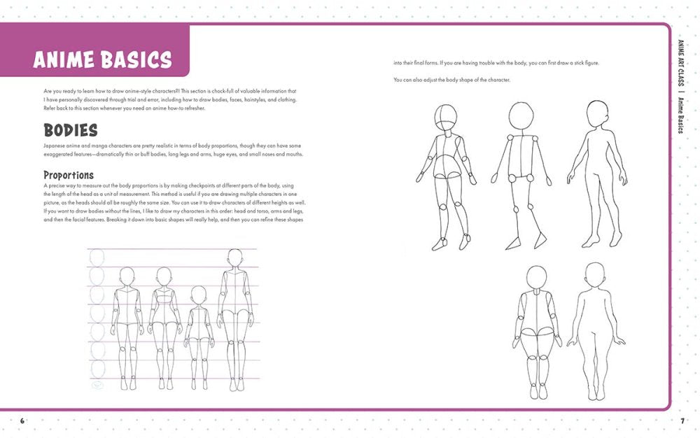 Draw & Colour Anime Manga Drawing Kit